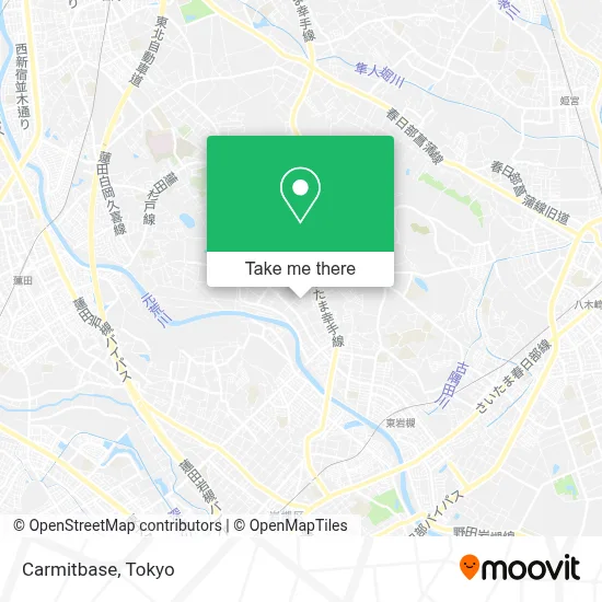 Carmitbase map