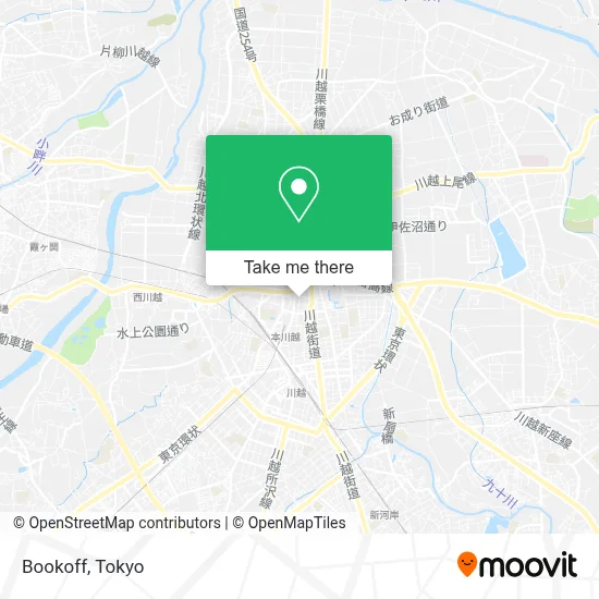 Bookoff map