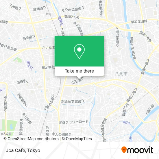 Jca Cafe map