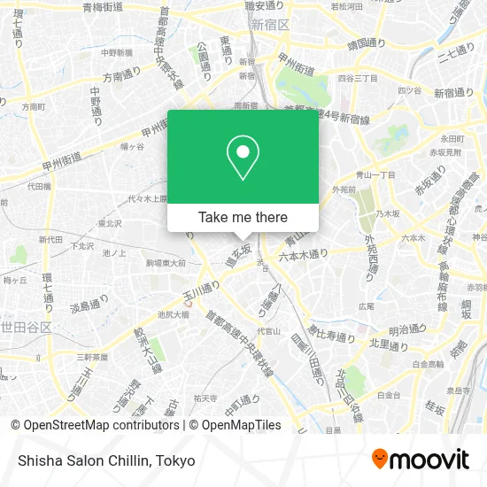 Shisha Salon Chillin map