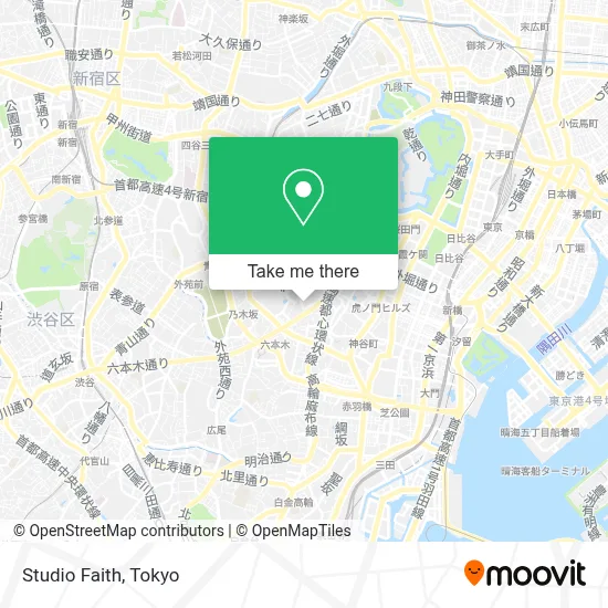 Studio Faith map