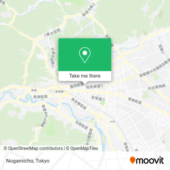 Nogamicho map