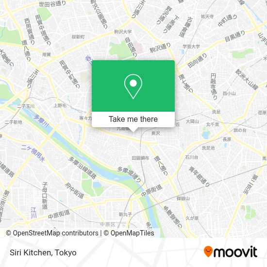 Siri Kitchen map