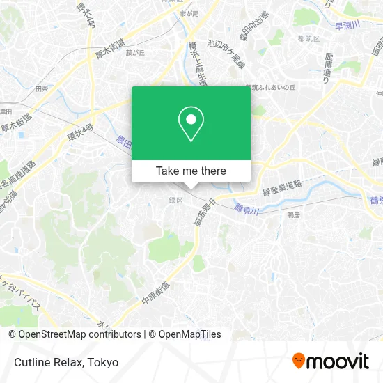 Cutline Relax map