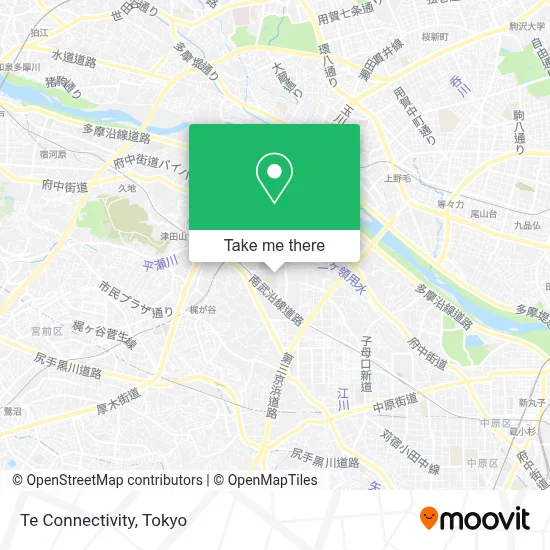 Te Connectivity map