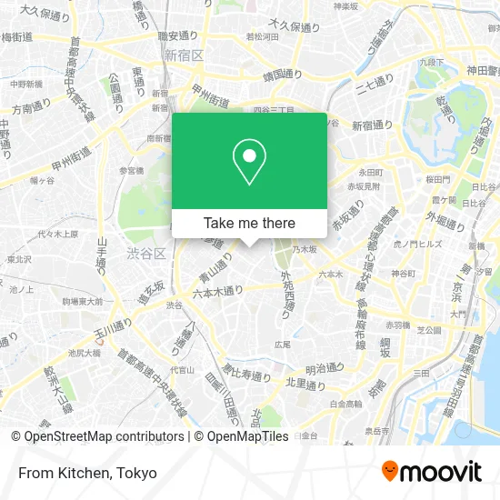 From Kitchen map