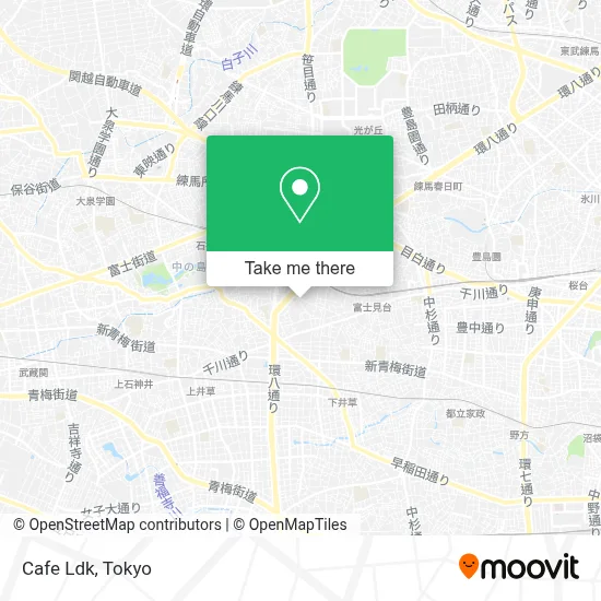 Cafe Ldk map