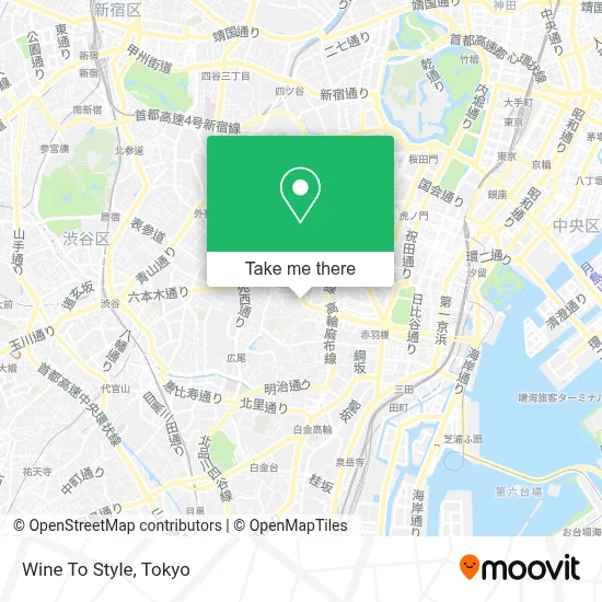 Wine To Style map