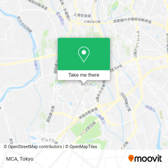 MCA map
