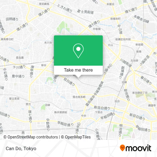 Can Do map