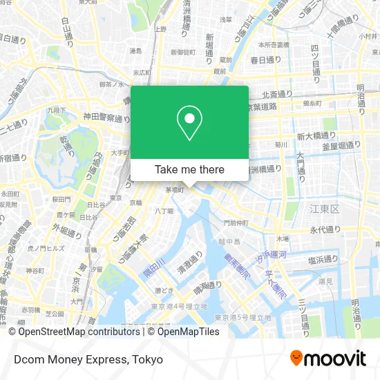 Dcom Money Express map