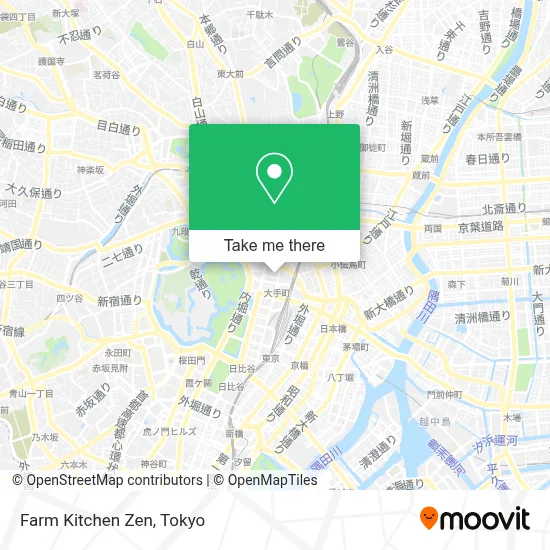 Farm Kitchen Zen map