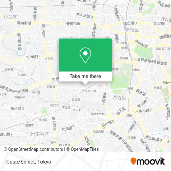 Cusp/Select map