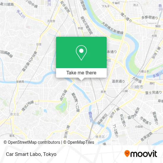 Car Smart Labo map