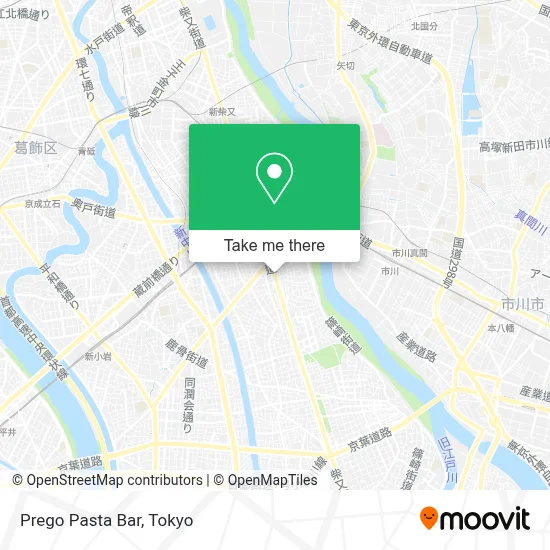 Prego Pasta Bar map