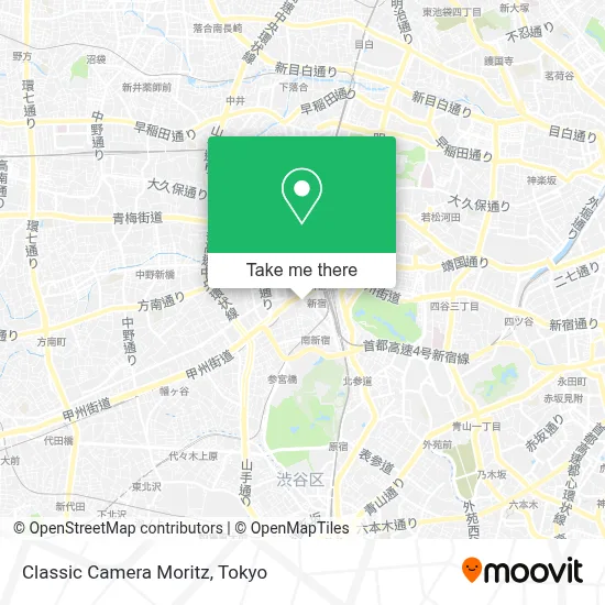Classic Camera Moritz map