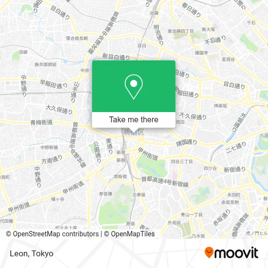 Leon map