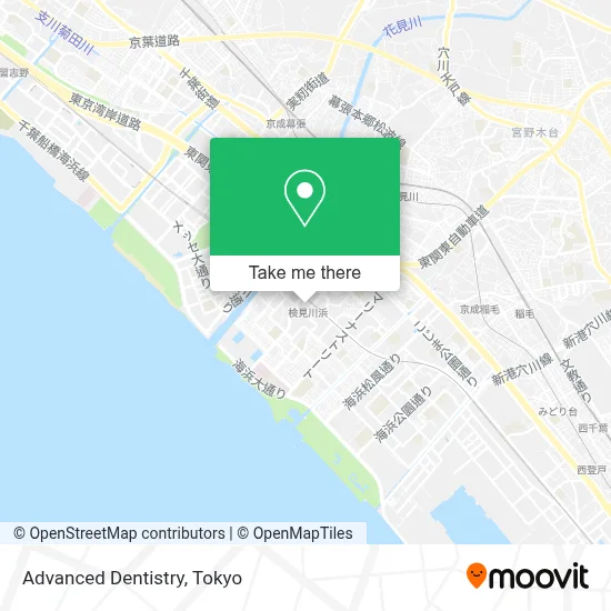 Advanced Dentistry map