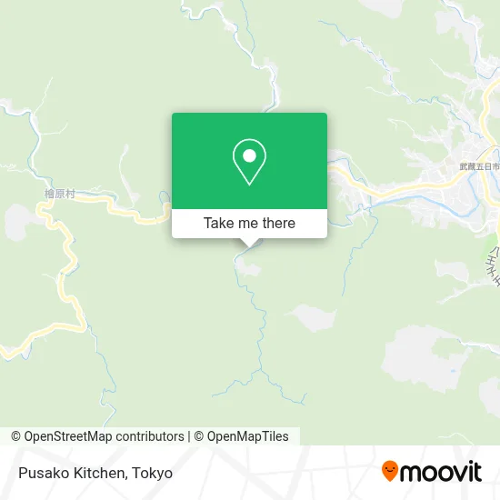 Pusako Kitchen map