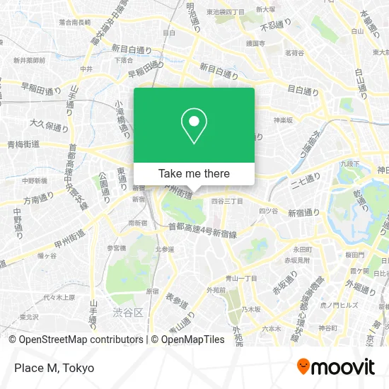 Place M map