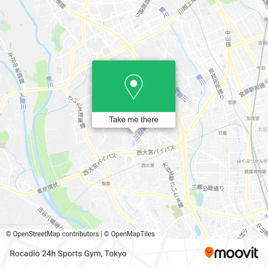Rocadio 24h Sports Gym map