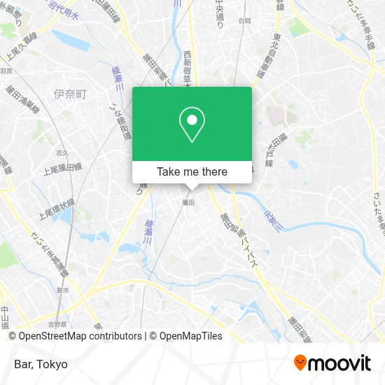 Bar map