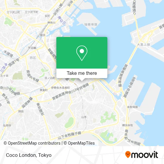 Coco London map