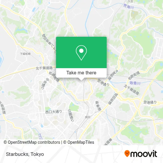 Starbucks map