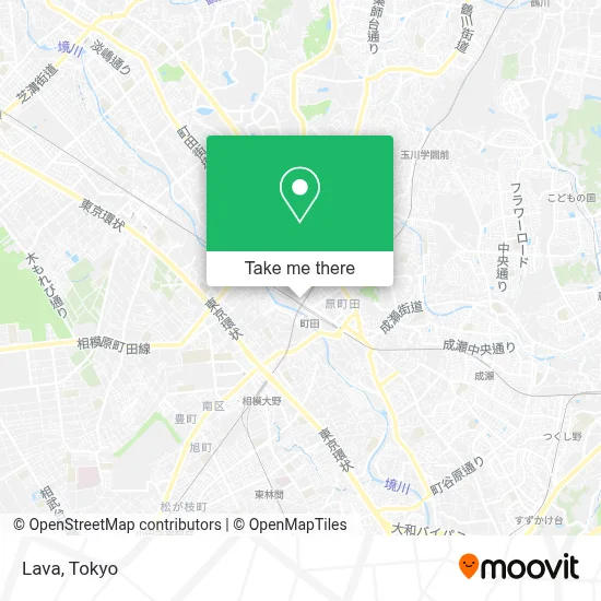 Lava map