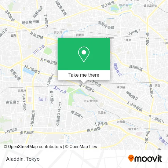 Aladdin map