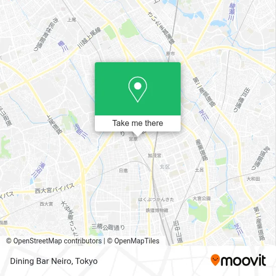 Dining Bar Neiro map