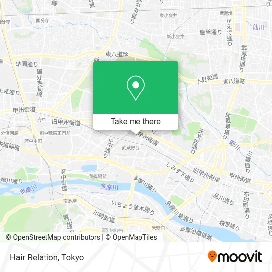 Hair Relation map