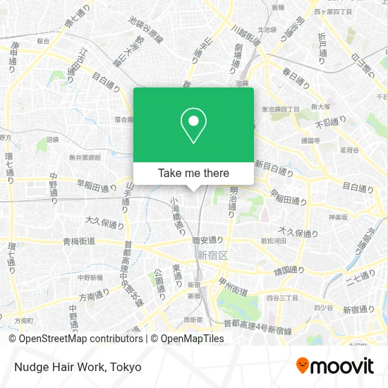 Nudge Hair Work map