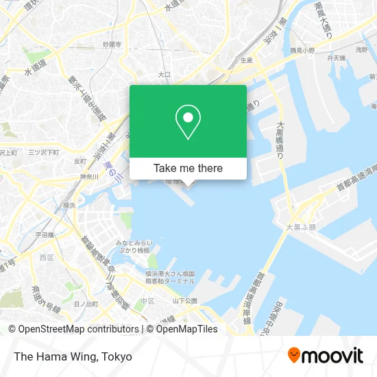 The Hama Wing map