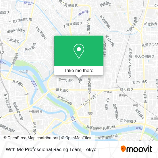 With Me Professional Racing Team map