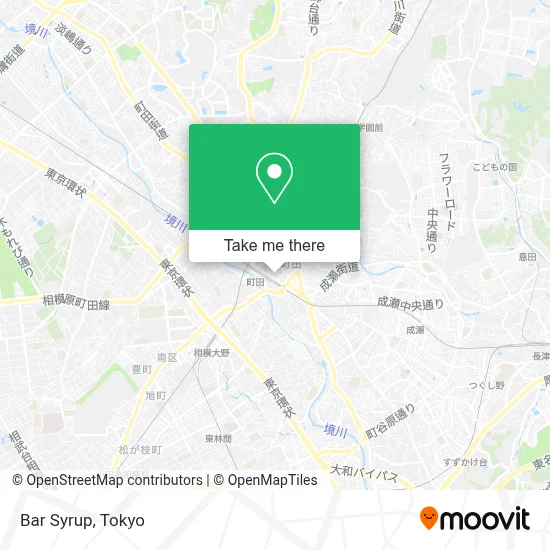 Bar Syrup map