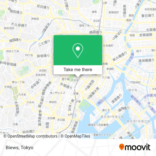 Biews map