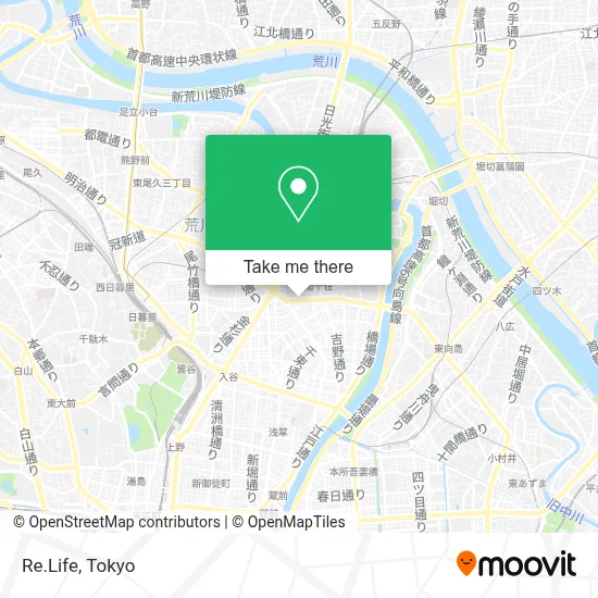 Re.Life map