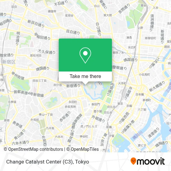 Change Catalyst Center (C3) map