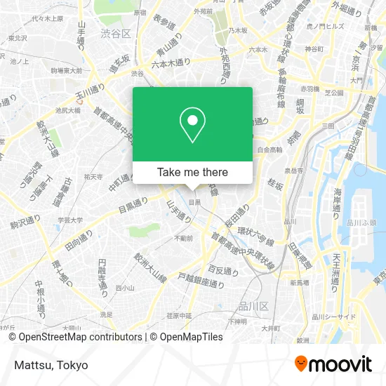 Mattsu map