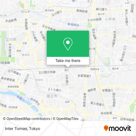 Inter Tomas map
