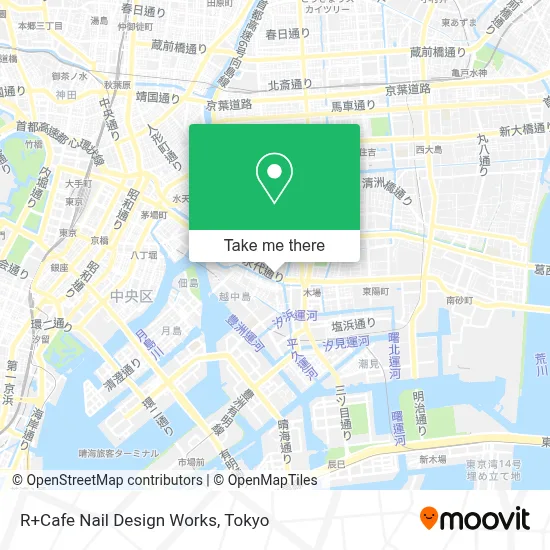 R+Cafe Nail Design Works map