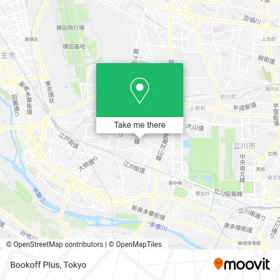 Bookoff Plus map