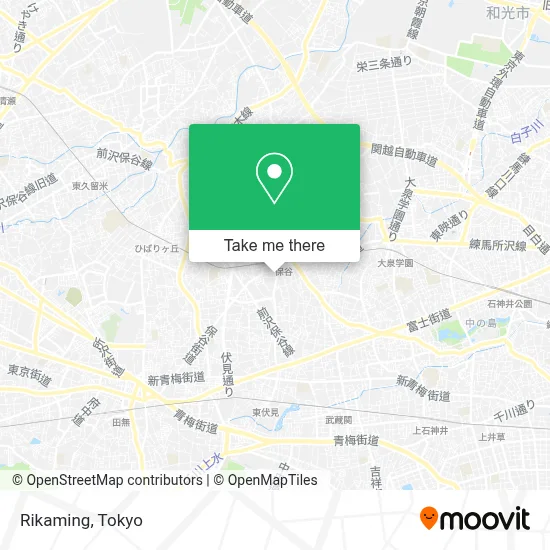Rikaming map