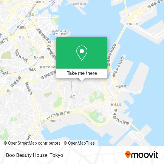 Boo Beauty House map