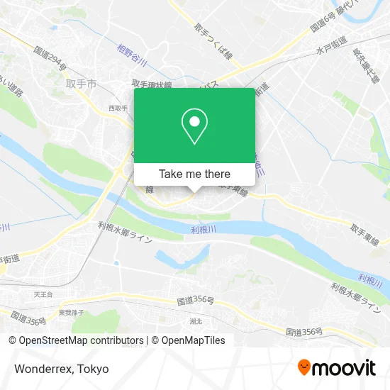 Wonderrex map