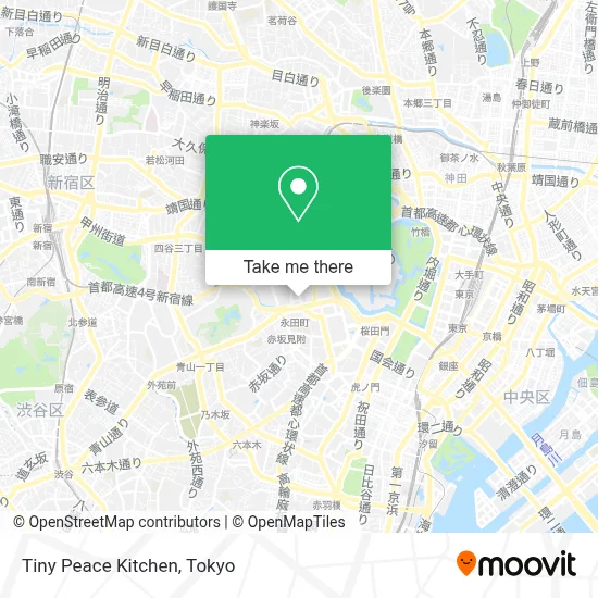 Tiny Peace Kitchen map