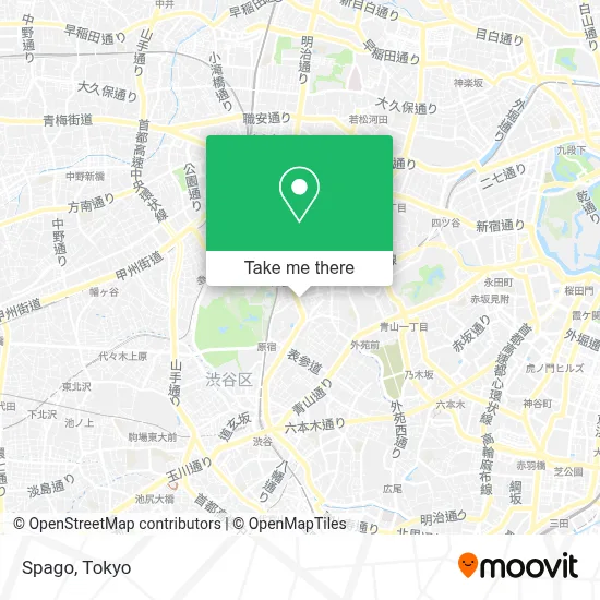 Spago map