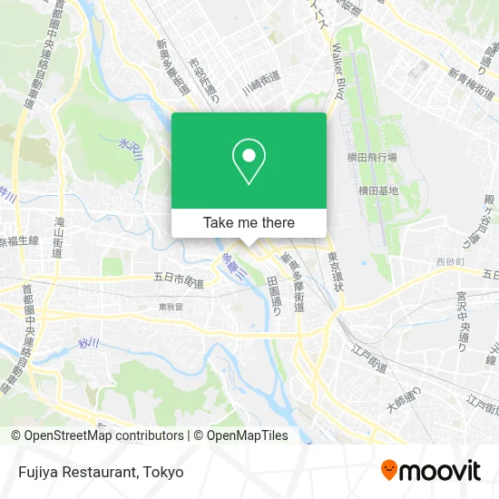 Fujiya Restaurant map
