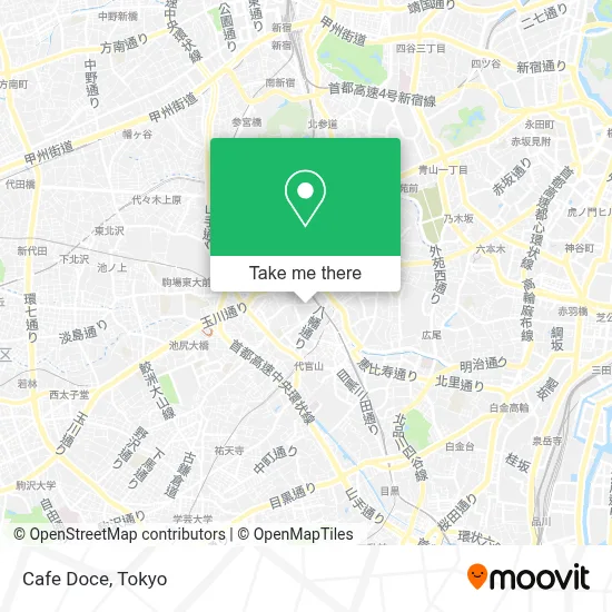 Cafe Doce map